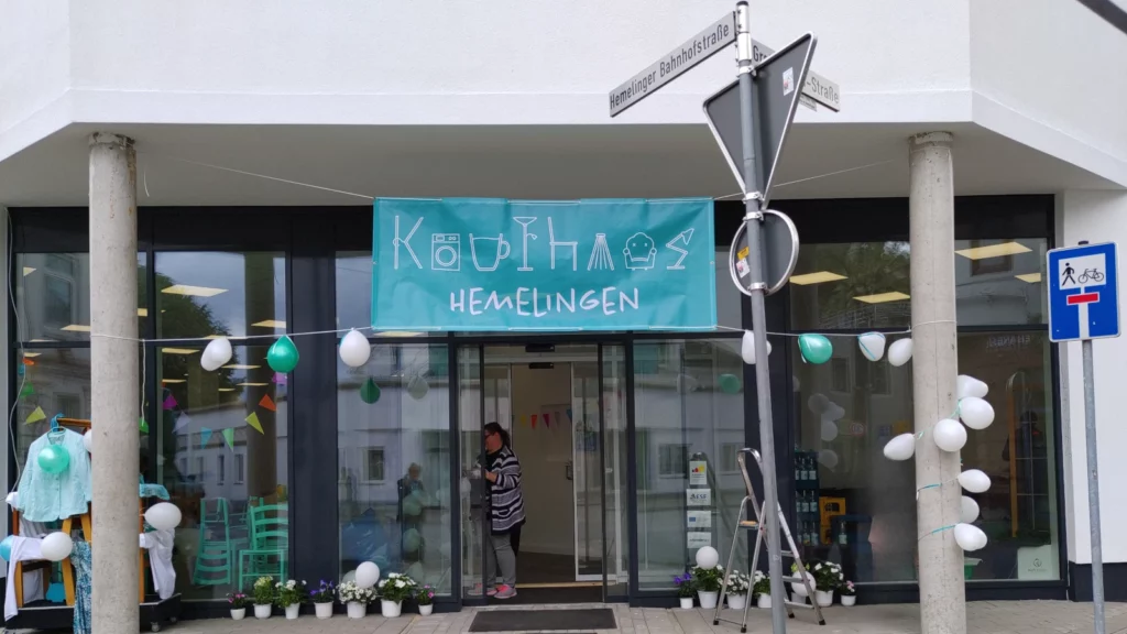 Kaufhaus-Hemelingen Eingang